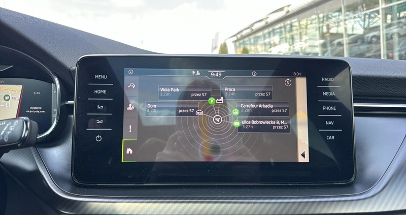 Skoda Kamiq cena 109900 przebieg: 52797, rok produkcji 2021 z Kudowa-Zdrój małe 562